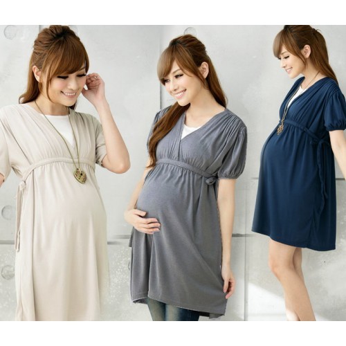 2012-free-shipping-100-cotton-summer-pregnant-dress-nurse-clothing-maternity-one-piece-dress-short-sleeve-500x500